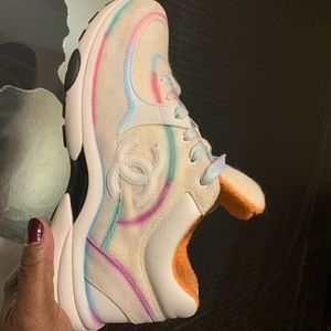 Multi color Chanel sneakers